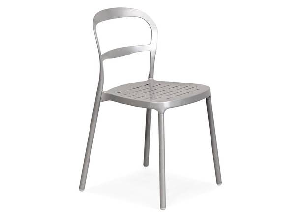 Silla Alumia gris